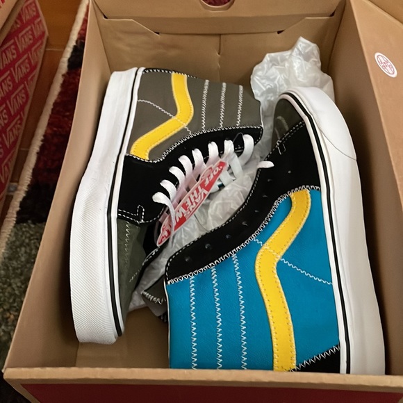 Vans Sk8 Hi zigzag multi true white - Picture 8 of 9